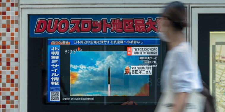 La Corée du Nord a tiré un missile qui a survolé le Japon