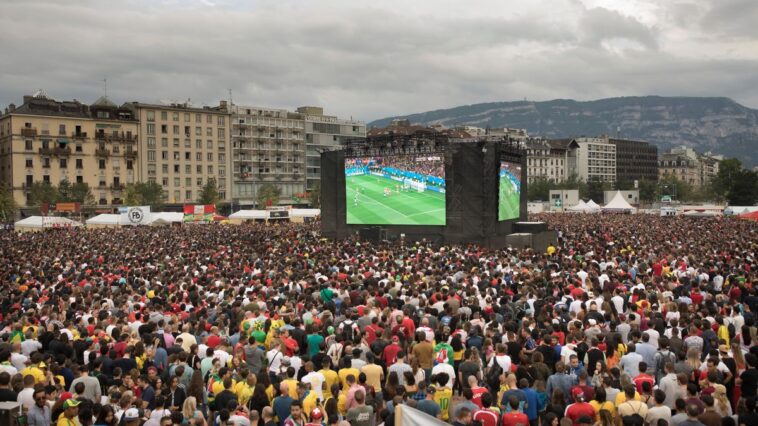 La Fan Zone pour le Mondial 2022 est annulée à Genève