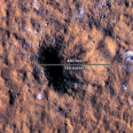 La Nasa diffuse le son d'un impact géant de météorite sur Mars
