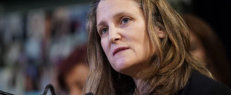 La mise à jour économique de Freeland prévue jeudi prochain