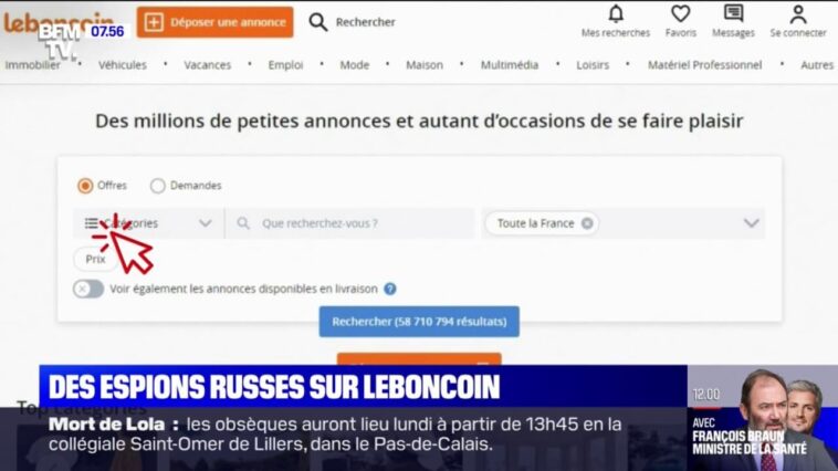 Les espions russes recrutent sur Leboncoin