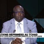 Manifestations réprimées au Tchad : au moins 50 morts lors des rassemblements du 20 octobre