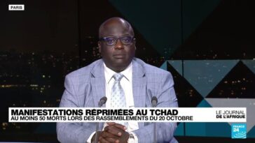 Manifestations réprimées au Tchad : au moins 50 morts lors des rassemblements du 20 octobre