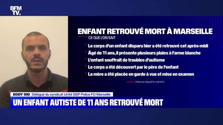 Marseille : un enfant autiste de 11 ans retrouvé mort
