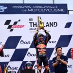 Oliveira vainqueur du Grand Prix de Thaïlande, Bagnaia sur les talons de Quartararo
