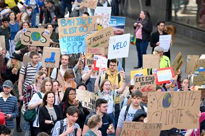 Plus de 45.000 jeunes mobilisés pour le climat: “La participation dépasse nos attentes”