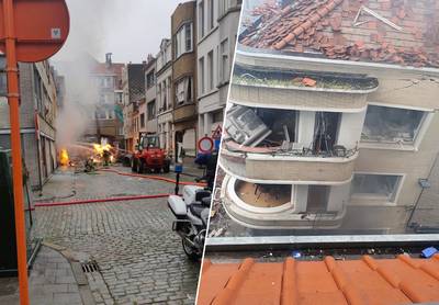 Spectaculaire explosion dans le centre d’Ostende: trois blessés à déplorer, dont deux grièvement