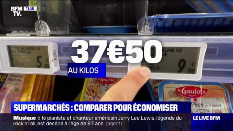 Supermarchés: comparer les prix pour faire des économies