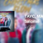 Tayc - Salomé (Official Lyrics Video)