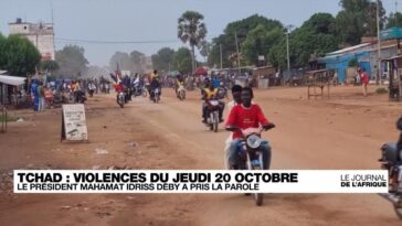 Tchad: le président Mahamat Idriss Déby a pris la parole pour parler des violences du 20 octobre