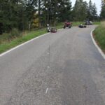 Trois motards impliqués dans un accident aux Enfers