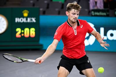 Un exploit sans lendemain pour David Goffin, éliminé au deuxième tour du tournoi d’Astana