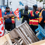 des employés de la plateforme Geodis à Gennevilliers poursuivent la grève