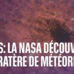 la Nasa découvre un important cratère de météorite