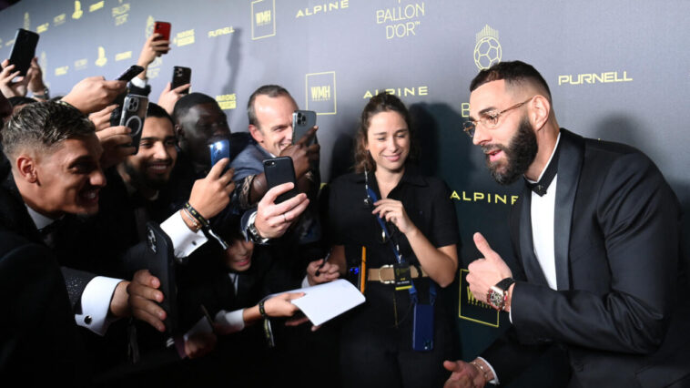 le Ballon d'Or Karim Benzema à l'honneur dans la presse internationale