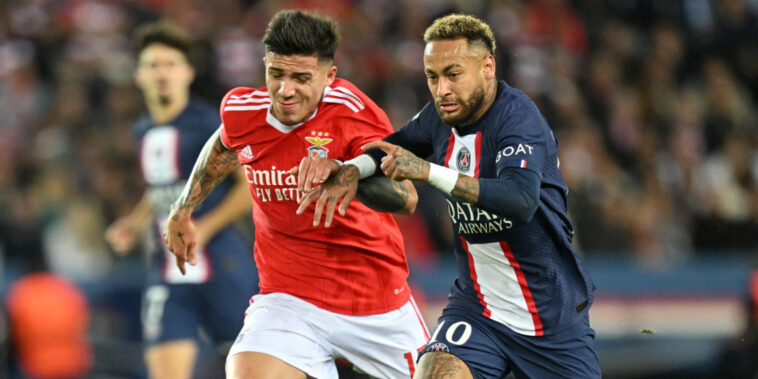 le Paris Saint-Germain à nouveau accroché par Benfica (1-1)