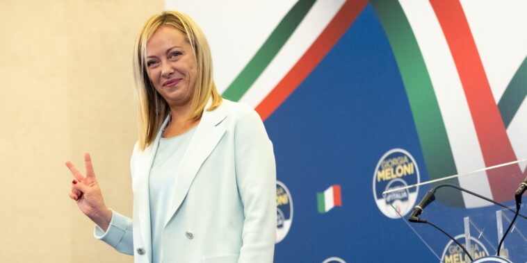 le gouvernement de Giorgia Meloni n'inquiète pas les Italiens