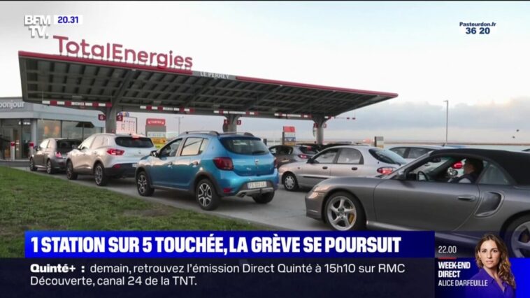 une station sur cinq concernée, la grève se poursuit