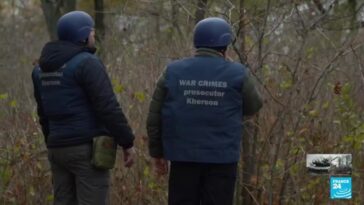 À Kherson, Ukrainiens et Russes s'accusent mutuellement de crimes de guerre