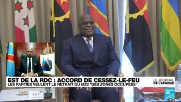 Accord pour un "cessez-le-feu " dans l'est de la RD Congo, le retrait du M23 exigé