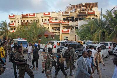 Attaque en cours d’un hôtel à Mogadiscio, revendiquée par les shebab