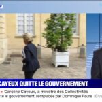 Caroline Cayeux, ministre des Collectivités territoriales, quitte le gouvernement