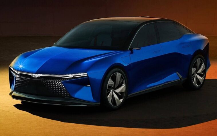 Chevrolet dévoile un premier concept de berline électrique