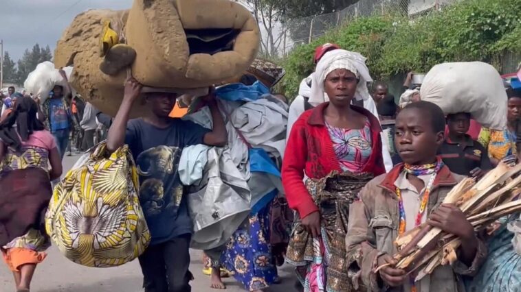 Combats dans l'Est de la RDC : des Congolais fuient leurs habitations, Uhuru Kenyatta à Goma