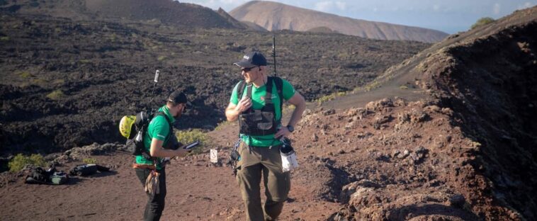 «Comme sur la Lune»: des astronautes s'entraînent sur un volcan des Canaries