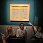 Des militants écologistes jettent de la soupe sur un tableau de Van Gogh à Rome