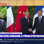 Emmanuel Macron a demandé à Xi Jinping d'intervenir auprès de Vladimir Poutine