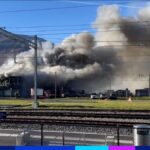 Incendie à Bex (VD): «Toute la plaine du Rhône est envahie de fumée, c’est impressionnant»