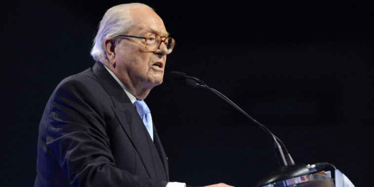 Jean-Marie Le Pen, jugé en appel pour provocation à la haine raciale