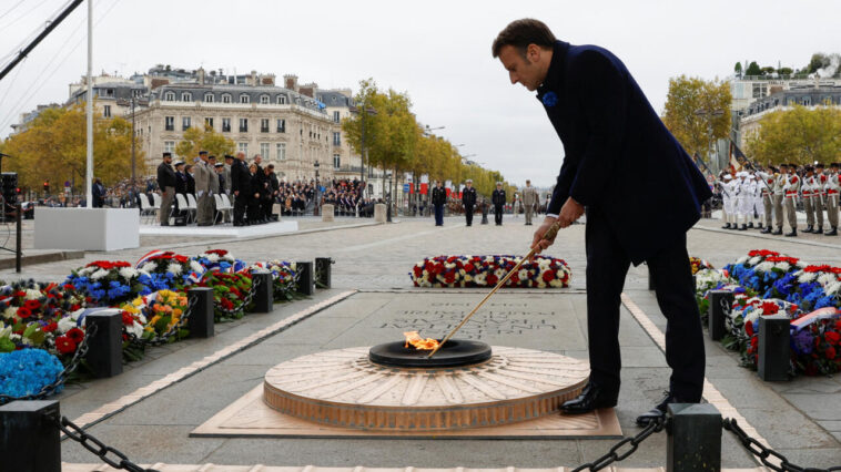 La France célèbre le 104e anniversaire de l'Armistice du 11-Novembre