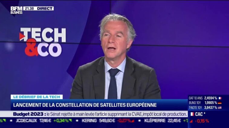 Lancement de la constellation de satellites européenne