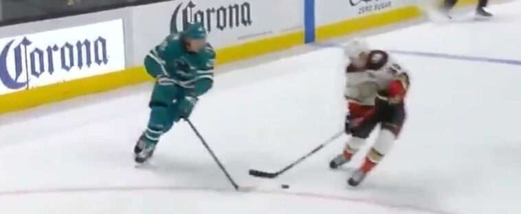 L'attaquant des Ducks, Jakob Silfverberg, décoche un tir inarrêtable... dans son propre but!