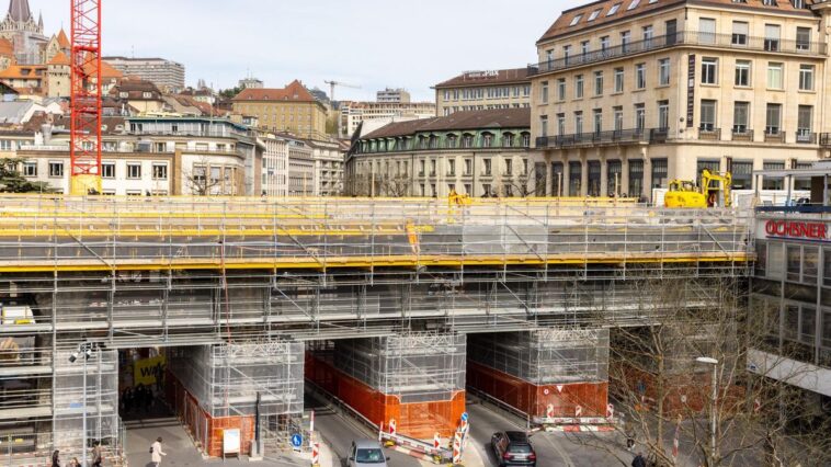 Lausanne: Le Grand-Pont rendu aux automobilistes mais c’est… provisoire