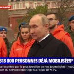 "Le flux de bénévoles ne diminue pas", affirme Vladimir Poutine
