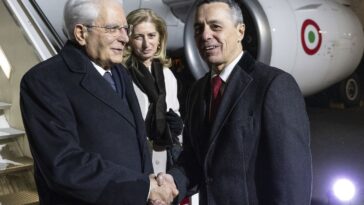 Le président italien Sergio Mattarella en visite d'Etat en Suisse - rts.ch