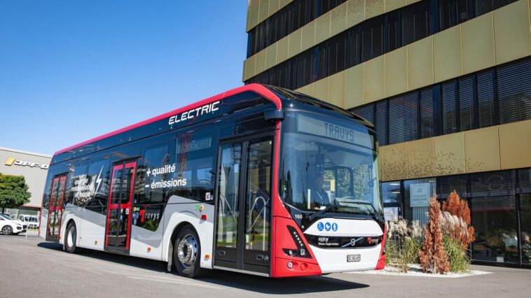 Les TRAVYS se dotent de quatre nouveaux bus électriques