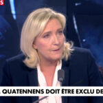 Marine Le Pen estime que LFI devrait l'«exclure» du groupe à l'Assemblée