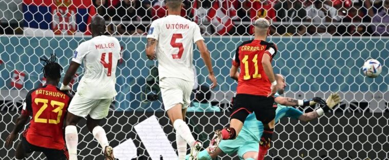 Qatar 2022: le Canada tire de l'arrière 1-0 face à la Belgique après 45 minutes de jeu