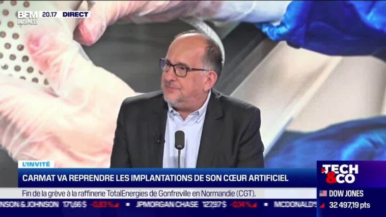 Stéphane Piat (Carmat) : Carmat va reprendre les implantations de son coeur artificiel
