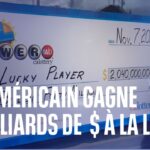 Un Américain a remporté le jackpot record de 2 milliards de dollars à la loterie