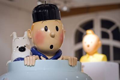Un dessin de Tintin estimé entre 2 et 3 millions d'euros va être exposé à Bruxelles