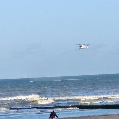 Un kitesurfeur secouru par un hélicoptère à Ostdunkerke