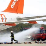 Une collision d’avions pour un exercice