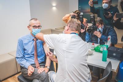 Vandenbroucke donne le coup d'envoi de la campagne de vaccination contre la grippe