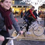 Ville de Genève: Des vélos pour allumer les arbres de Noël