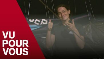 Vu pour vous - Route du Rhum: Justine Mettraux, 1ère femme à l'arrivée - rts.ch